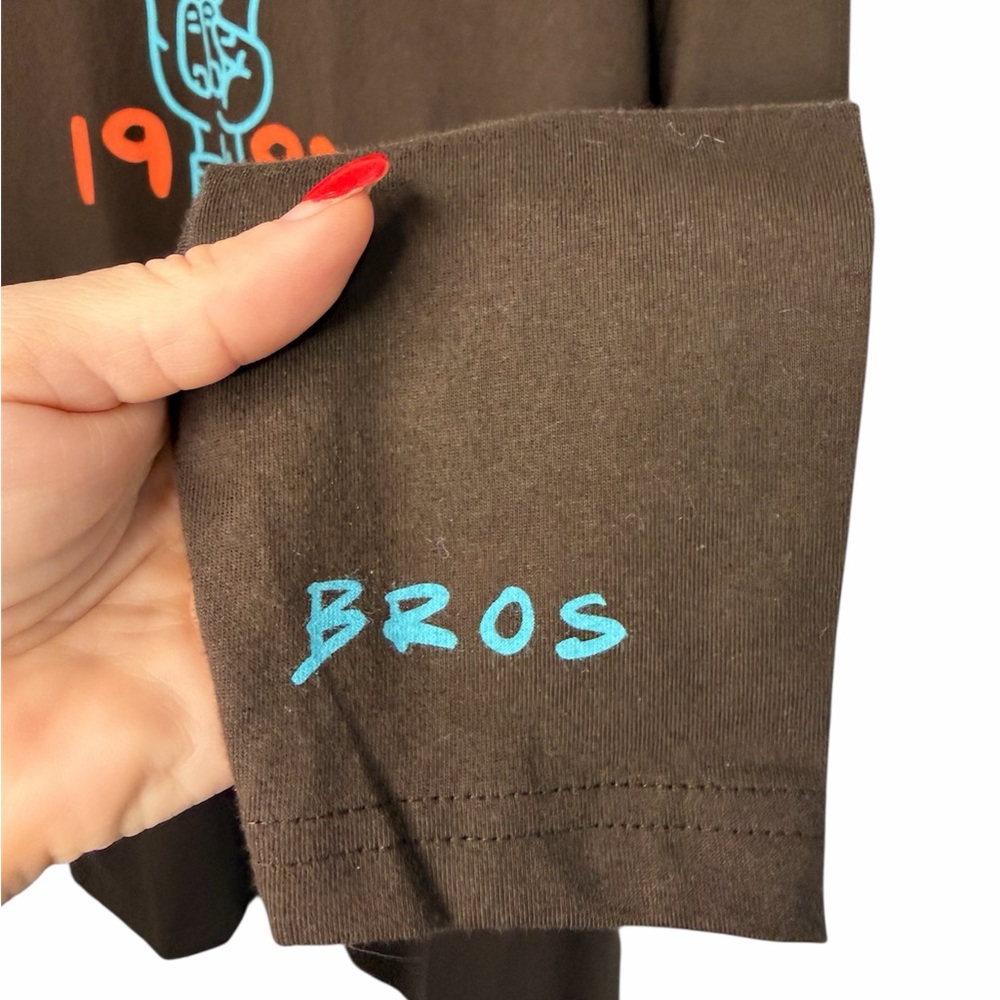 Dutch Bros SMALL+XXL Brown Long Sleeve Tour ‘92 Rocker “To Be So Strong….” DB - Picture 5 of 8